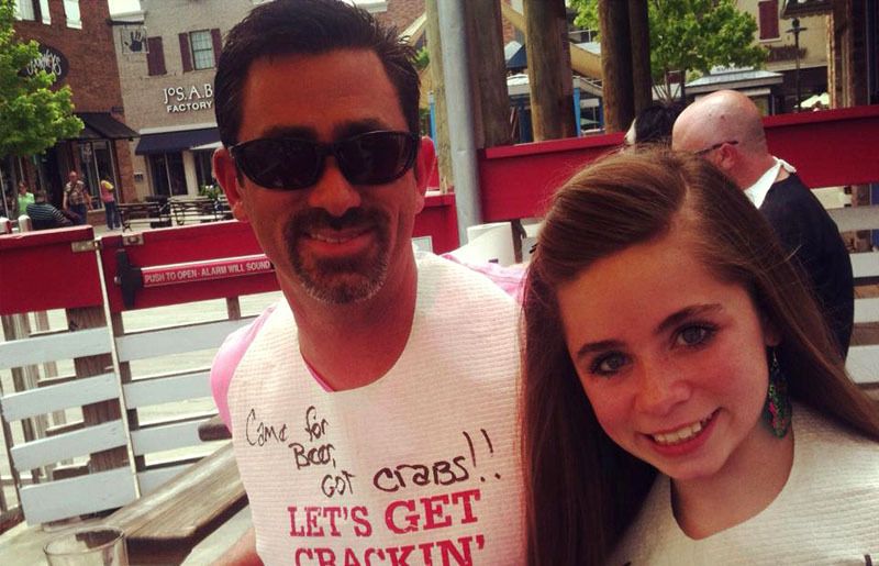 Dr. Steven Ray with his daughter Cassie 